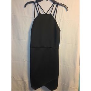 Charlotte Russe | Black Double Strap Dress